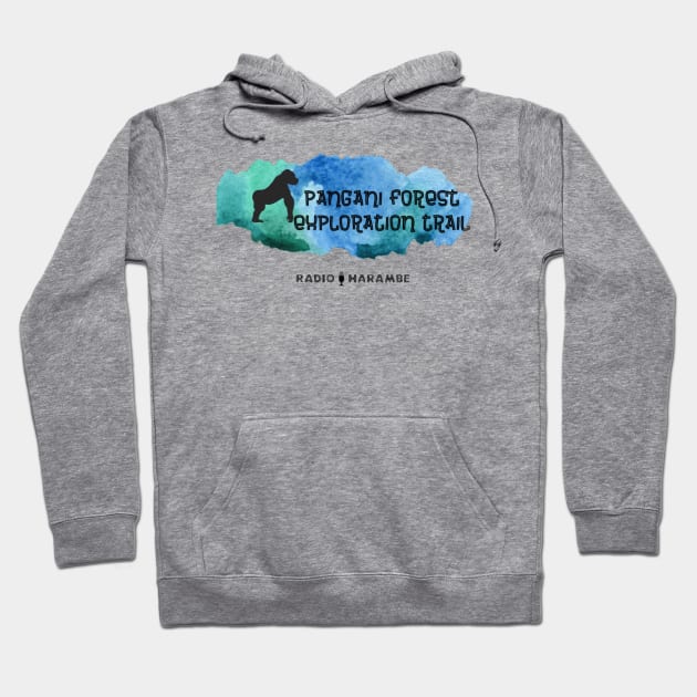 Pangani Forest Exploration Trail Hoodie by RadioHarambe